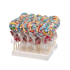 롤리팝캔디 회오리사탕 막대사탕 화이트데이 할로윈사탕, 40개, 25g