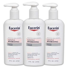 Eucerin Hydrating 유세린 젠틀 하이드레이팅 포밍 클렌저 237ml 3개
