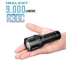 IMALENT 9000루멘 R30C 6모드 초강력 LED 랜턴 풀세트, 1개