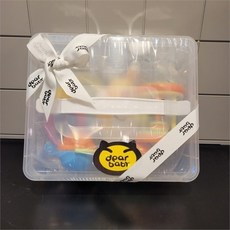 아가방 NC13 조이친환경딸랑이케이스세트 02F083101, FREE/FREE