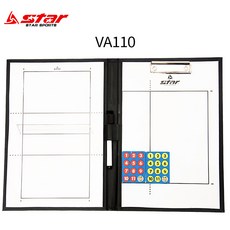 세달 STAR 배구 족구볼 휴대 작전판보드 팀 지휘함 가르치다 의사표지판, VA110 배구 작전판보드 （기본핏