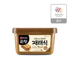 청정원순창 재래식 생된장, 2kg, 1개