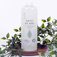 숲에서 피톤치드 국내산 제주 편백수 1L(편백큐브칩 탈취겔 증정) 새집증후군 진드기 기피 실내 자동차 탈취, 1개, 1L
