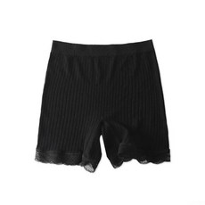 레이스면속바지