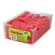 Haribo Pasta Basta Erdbeere Sour 하리보 파스타 바스타 에르드비레 사워 150피스, 1개
