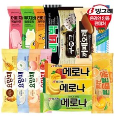 빙그레 아이스크림 바 40개 골라담기 /메로나/쿠앤크/요맘때, 13_쿠앤크바 20개+캔디바 20개, 90ml
