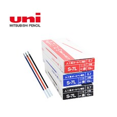 유니 퓨어몰트 SS-1015_25 전용 단색리필심 S-7L, 블랙