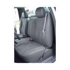 Durafit 시트 커버 적합하도록 제작 20032007 Chevy Silverado 및 GMC Siera 작업 트럭 수동 제어 콘솔이 없는 전면 402040 분할 회색 트윌, Durafit 시트 커버 적합하도록 제작 2003200, 1개