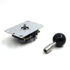 RAC-J300 분리형 아케이드 조이스틱 5pin 8 방식 DIY 부품, 1개, 06 빨간