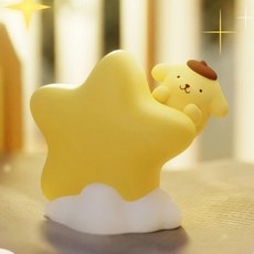 산리오 폼폼푸린 캐릭터 스타 빼꼼 무드등 리오 폼폼푸린 캐릭터 스타 빼꼼 무드등