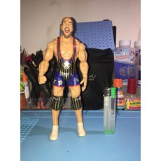 wwe 챔피언벨트 엘리트 시리즈 레슬러 인형 카 브라운 스트로우맨 오티스 터커 크리스챤, 커트 각도