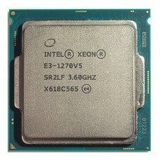 중고 CPU Intel Xeon E3-1270 v5 제온 E3-1270 v5 프로세서
