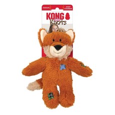 콩 6531270424 KONG Company 38750938: Wild Knots 강아지 장난감 Fox Sm/Md, Small/Medium - 강아지콩장난감