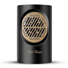 전기를절약 전기온풍 침대머리 신기 그테이블 기숙사 욕실용실 미니 500W, 천안  온풍기 시크 블랙 -NT