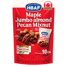 HBAF 바프 메이플 점보아몬드 피칸믹스넛 200G(20G*10입) (마이쮸 증정), 4개, 200g