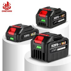 충전식 리튬 이온 배터리 388VF 22500mah 15000mah 128VF 928VF 마키타 전동 공구용, C.1 388VF-1 Charger, 1개, 3.1 388VF-1 Charger