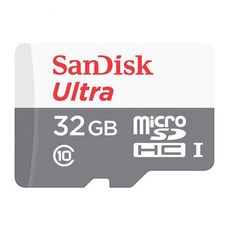 샌디스크 울트라 Sandisk Ultra Micro SD 메모리카드 QUNR, 32GB, 1개