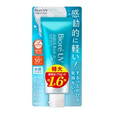 비오레 UV 아쿠아 리치 워터리 에센스 110g 선크림 자외선차단제 대용량