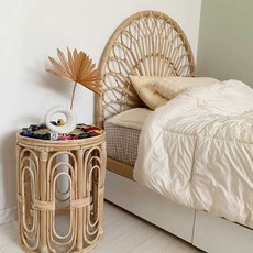 라탄 침대 헤드 보드 동남아 휴양지 트로피칼 우드, ㅡ다른 라탄 디자인 문의주세요ㅡ