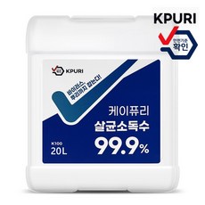 케이퓨리 20L 500ml 1L 4L 대용량 뿌리는 살균소독제 소독액 소독수 살균제 미산성 차아염소산 수 나트륨, 1개