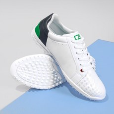 ETC 커터앤벅 배색 타공 펀칭 스파이크리스 남성 골프화