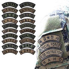 육군특급전사패치