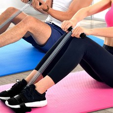 Fitness H54 홈트레이닝 스프링튜빙밴드 완력기 실내운동기구, 1260597