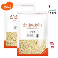 고미네 곤약쌀(쌀형), 500g, 2개