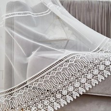 레이스침대커튼