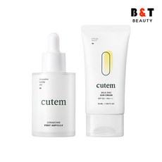 큐템 세라밤 퍼스트 앰플 50ml + 마일드 징크 선크림 50ml, 1개