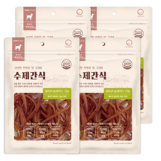  굿데이 강아지 수제간식 70g, 돼지귀 슬라이스맛, 12개 