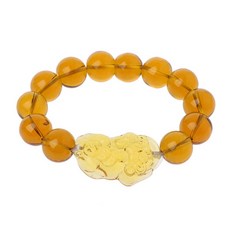 부 pi xiu 팔찌 쥬얼리 장식 Feng Shui Citrine Gem Stone Beads 팔찌