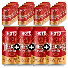 핫식스 더킹 355ml 펀치, 24개, 펀치355ml+코코사은품