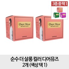 순수 더 살롱 컬러 디어뮤즈 2개 (색상 택1), 1개, 로즈브라운