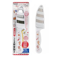 스케이터 칼 주방칼 헬로키티 어린이용 아동 둥근 스텐 안전칼 칼집포함 어린이칼, 단품, 1개