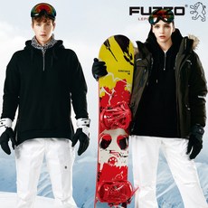 푸조 보드복 후드티 후디 롱티셔츠 톨티 FZ-530-1, 105_2XL, 검정