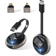 DRYMOKINI 무선 HDMI 송신기 및 수신기 4K 5G 연장기 전송 지원 8개의 TX에서 1개의 RX 노트북 PC에서 HDTV 프로젝터로 비디오 오디오 파일 스트리밍, 1개