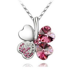 네잎클로버귀걸이목걸이세트14k