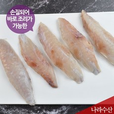 나라수산 자연산 냉동 복어살 복어튀김, 6팩, 복어살(300g)