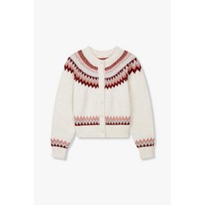 지컷 라운드넥 노르딕 니트가디건 7254450105 347348