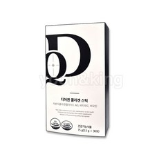 프롬바이오 김연아의 디어퀸 콜라겐 스틱 피부구조동일 GPH 식약처인증 저분자콜라겐펩타이드 비오틴 비타민C 스노우벨벳공법 1일1포 간편섭취 8가지 피부지표 개선 확인, 75g, 2박스, 30포