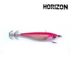 호라이즌 골든 레이저 에기 수평 갑오징어 쭈꾸미, 9cm, 핑크 K0341, 1개