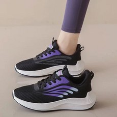 Modern Fashion 여성 발편한 통기성 런닝화 운동화