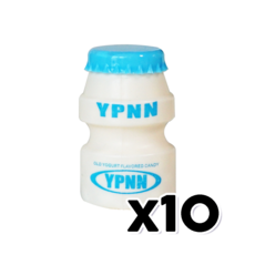 YPNN 요거트향 츄잉캔디 아이 사탕간식 12g x 10개, 1세트