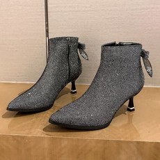 한베마켓 워커부츠힐 3CM 로우힐 여성 실버 중 따르다 5센치 부티 하이힐 깡통 슈즈 스틸레토힐 및 누드