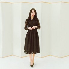 텐바이텐 서리나래 우아레이스 철릭원피스