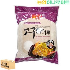 [농협하나로마트] 씨엔씨푸 청은고구마가루100%(국산)1KG