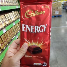 [Cadbury] 캐드버리 다양한 초콜릿 블럭 -에너지 180g, 1개