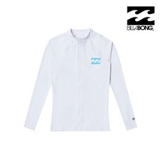 빌라봉 [공식] 키즈 코스탈블리스 집업 래쉬가드 WHITE