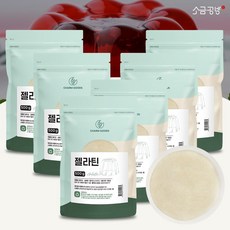 젤라틴 가루 분말 500g, 6팩